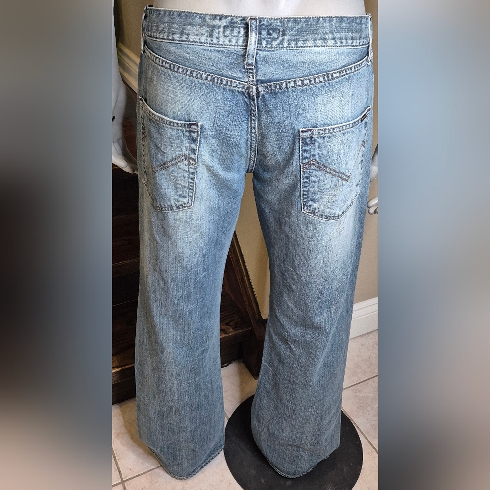 Energie Men's Light Blue Bootcut Jeans - Picture 8 of 11
